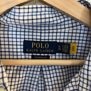 Polo Long Sleeve Shirt XL Classic Fit